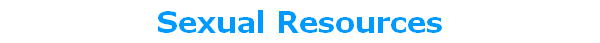Sexual Resources